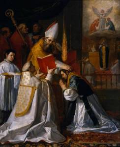 'Ordenación y primera misa de San Juan de Mata', de Vicente Carducho